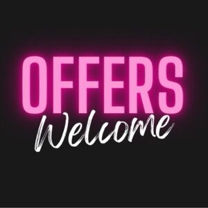 Open To Your Offers!!! Let’s make a deal!!!